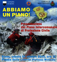 piano Protezione Civile di Siena