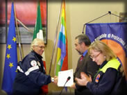 Grosseto premiazione volontari di P. C.